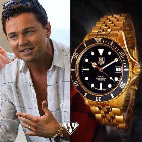 wolf of wall street rolex|Watching Movies: Leonardo DiCaprio Wears Two TAG Heuers .